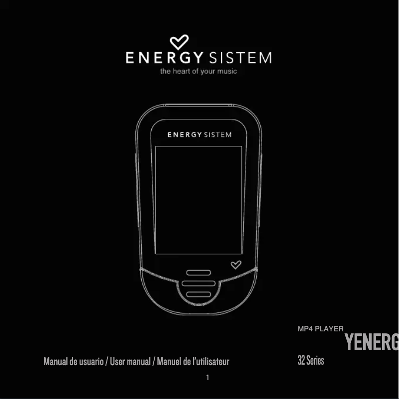 Page n°1 - Manuel utilisateur Energy Sistem Energy 3208