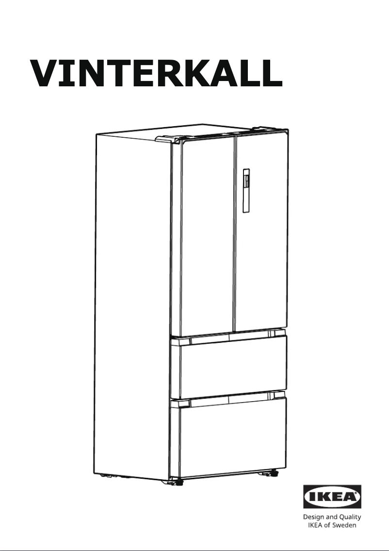 Page 1 de la notice Manuel utilisateur Ikea VINTERKALL 804.948.23