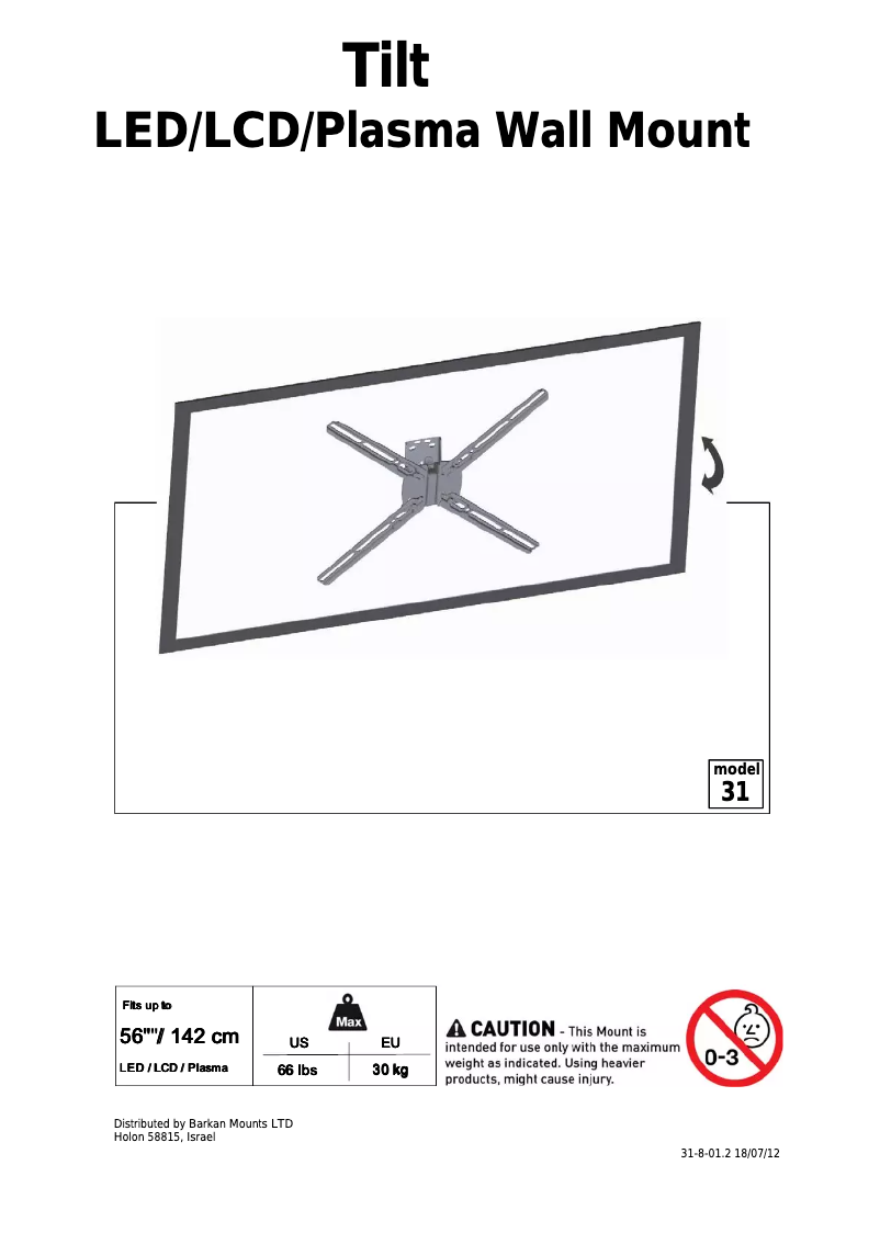 Page n°1 - Manuel utilisateur Barkan 31