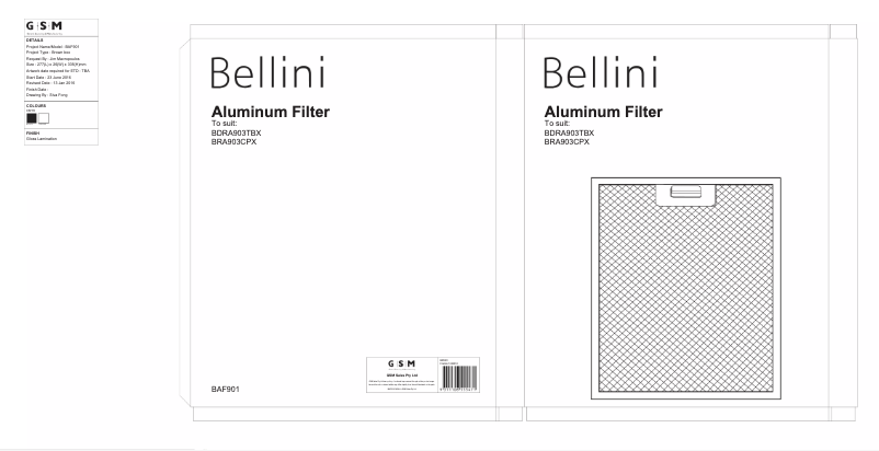 Image de la première page du manuel de l'appareil BAF902