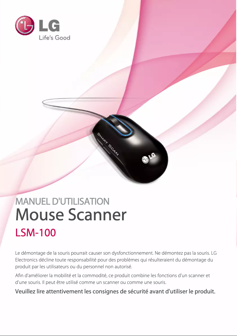 Page n°1 - Manuel utilisateur LG MCL1ULOGE
