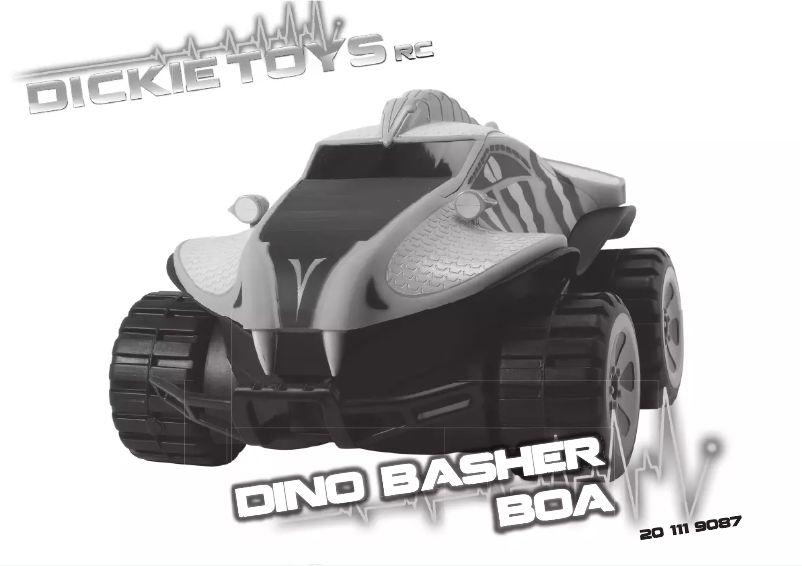 Page n°1 - Manuel utilisateur Dickie Dino Basher Boa