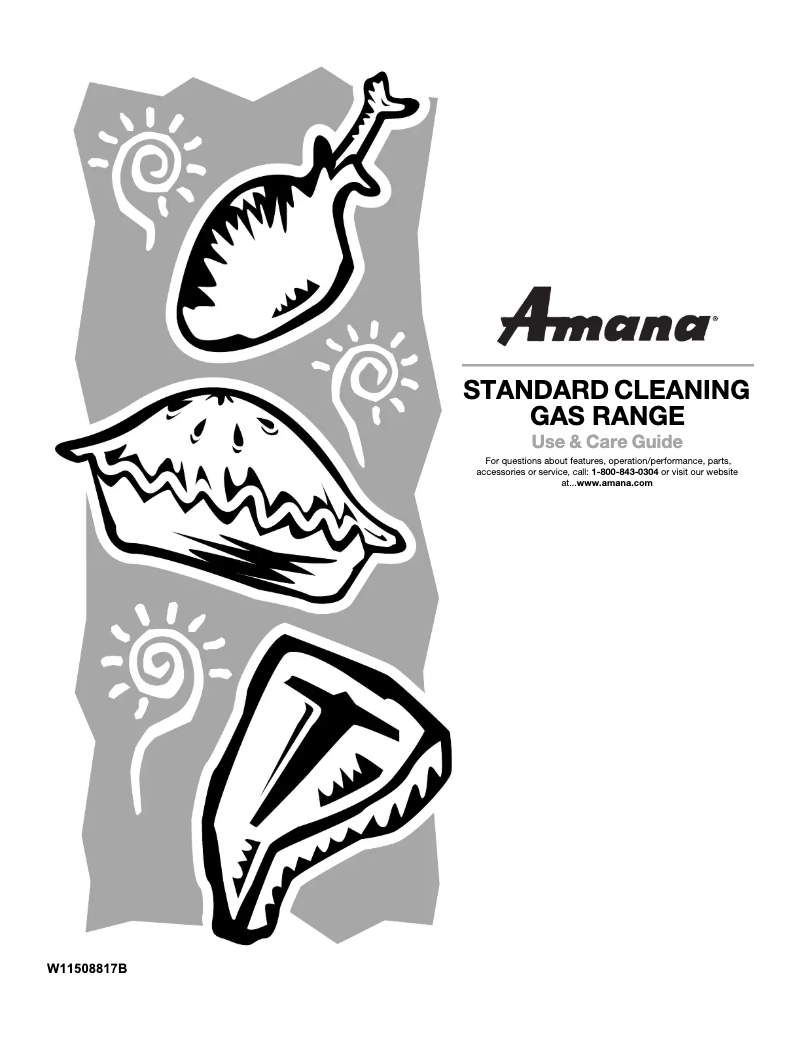 Page n°1 - Manuel utilisateur Amana AGR4230BAB