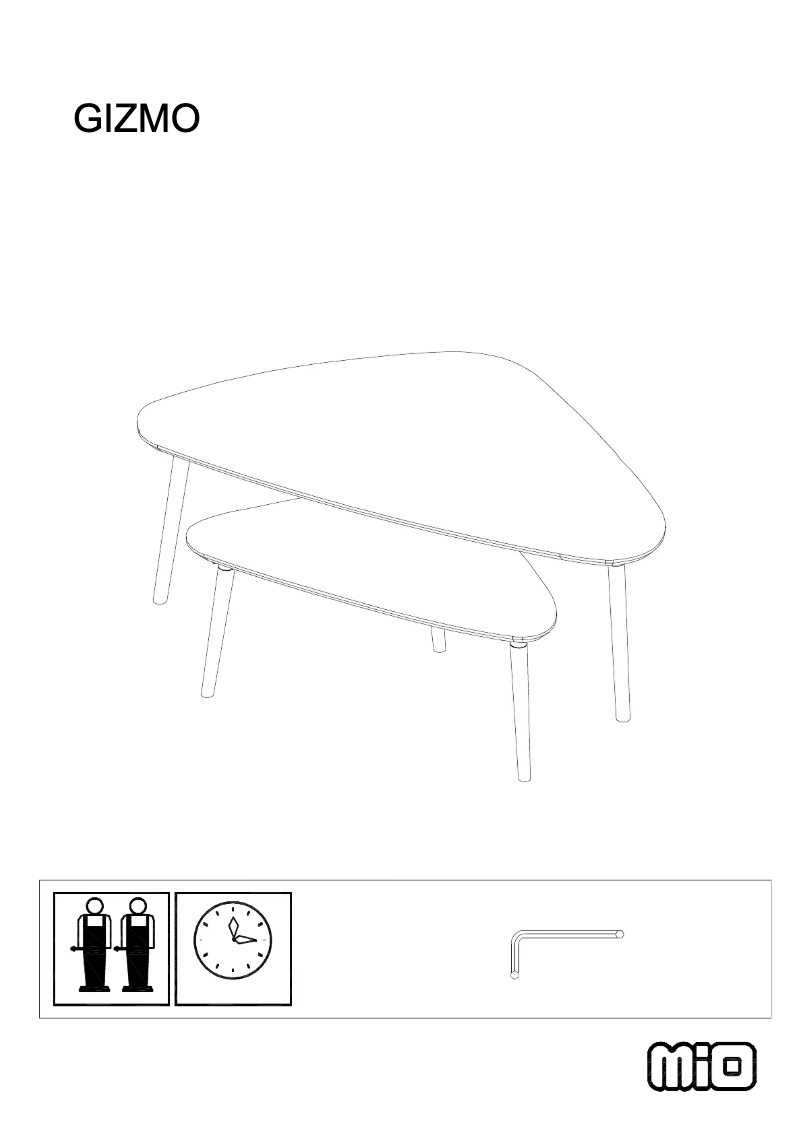 Page n°1 - Manuel utilisateur Mio Gizmo