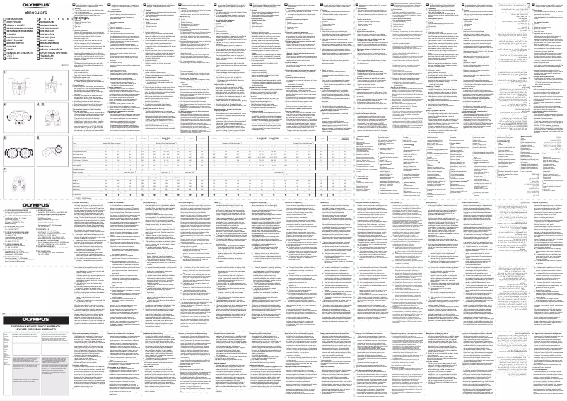 Image de la première page du manuel de l'appareil 12x50 EXPS I