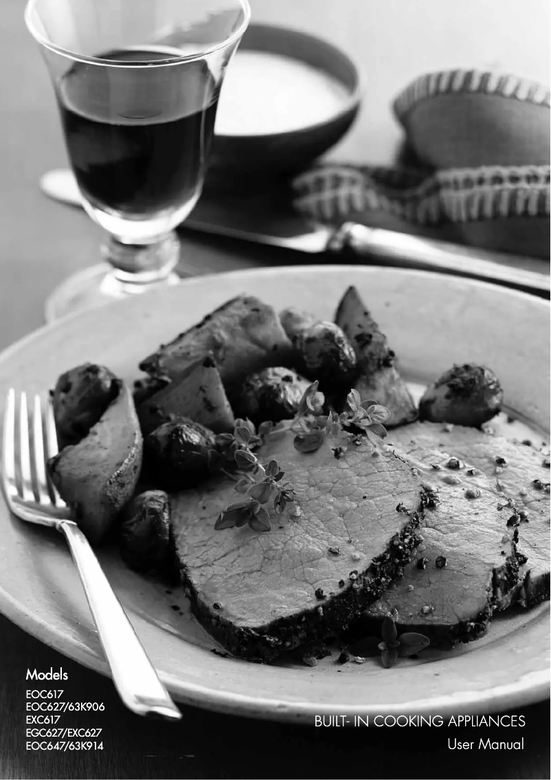 Página 1 del manual Manual de usuario Chef EOC647S