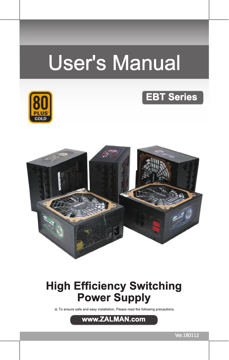 Imagen de la primera página del manual del dispositivo ZM750-EBT