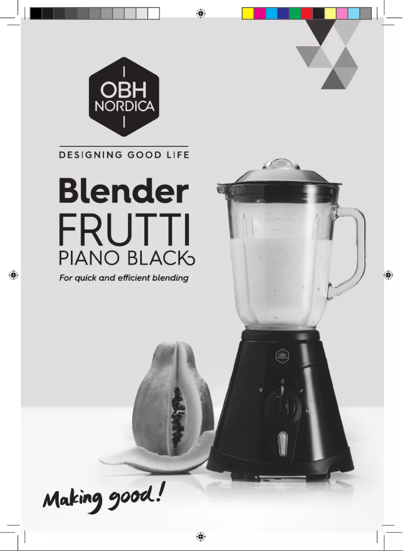 Image de la première page du manuel de l'appareil Frutti 6658