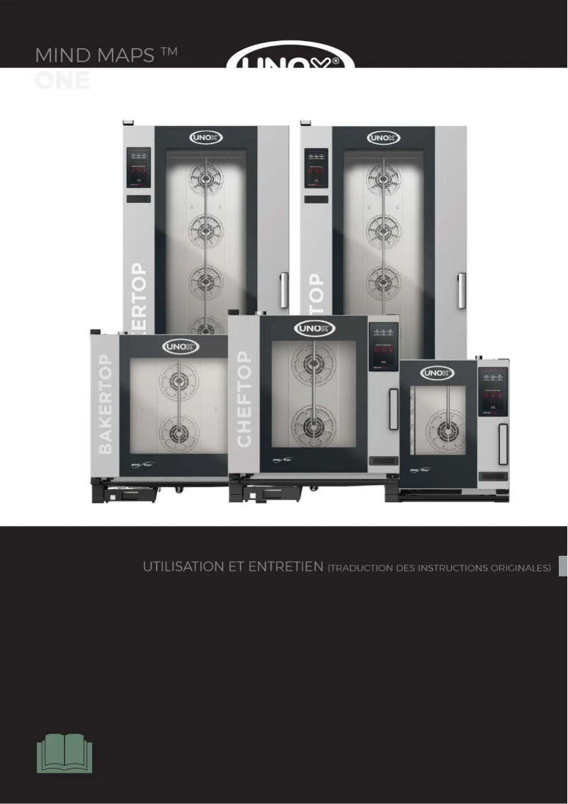 Page 1 de la notice Manuel utilisateur Unox CHEFTOP MIND.Maps ONE COMPACT