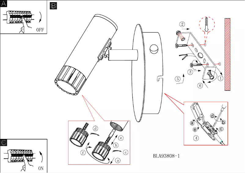 Página 1 del manual Manual de usuario Eglo Lianello 1
