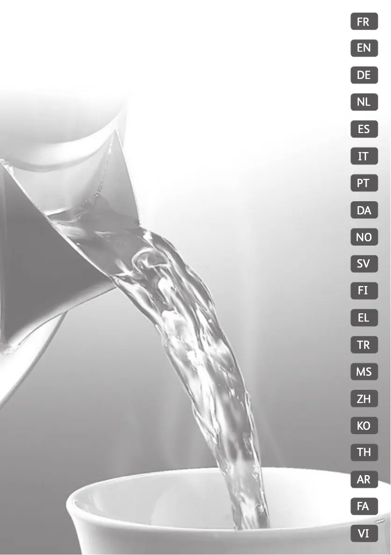 Page n°1 - Manuel utilisateur Tefal KI140D