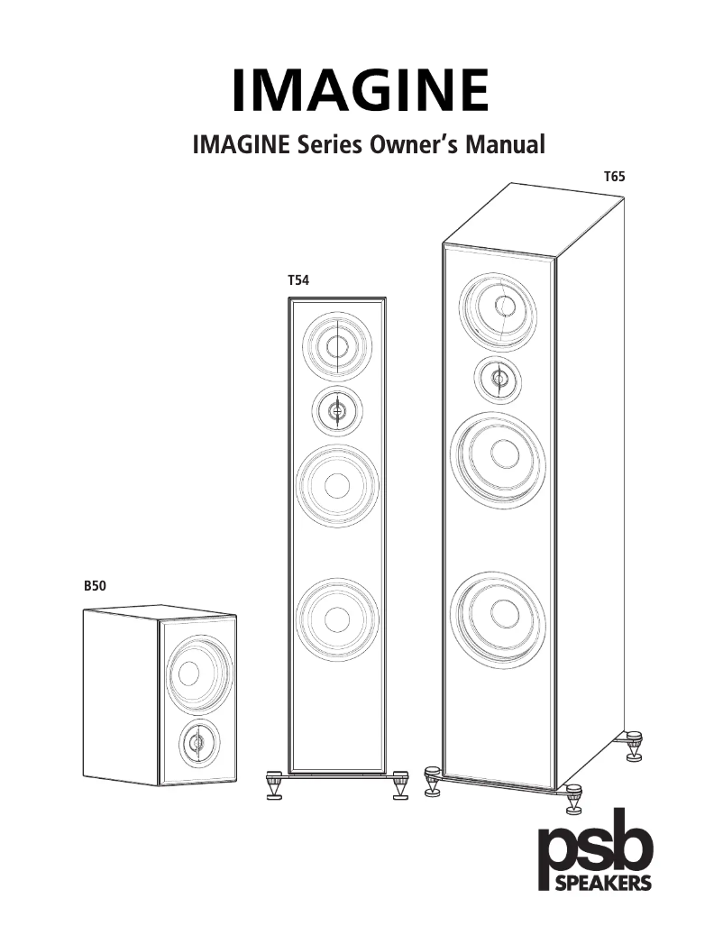 Image de la première page du manuel de l'appareil Imagine B50