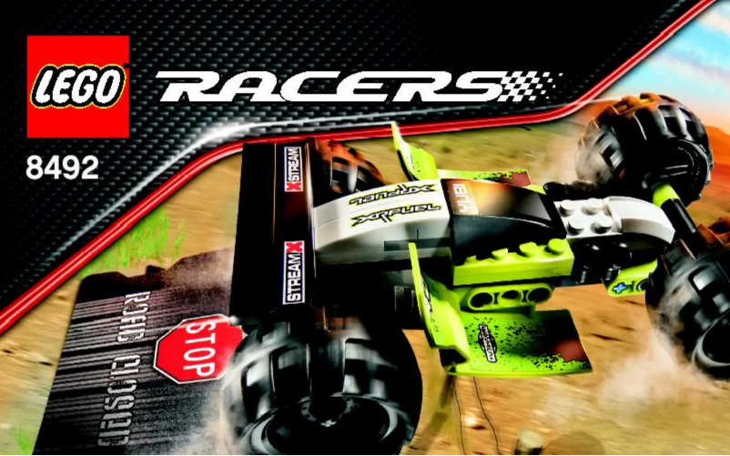 Page 1 de la notice Manuel utilisateur Lego Racers 8492