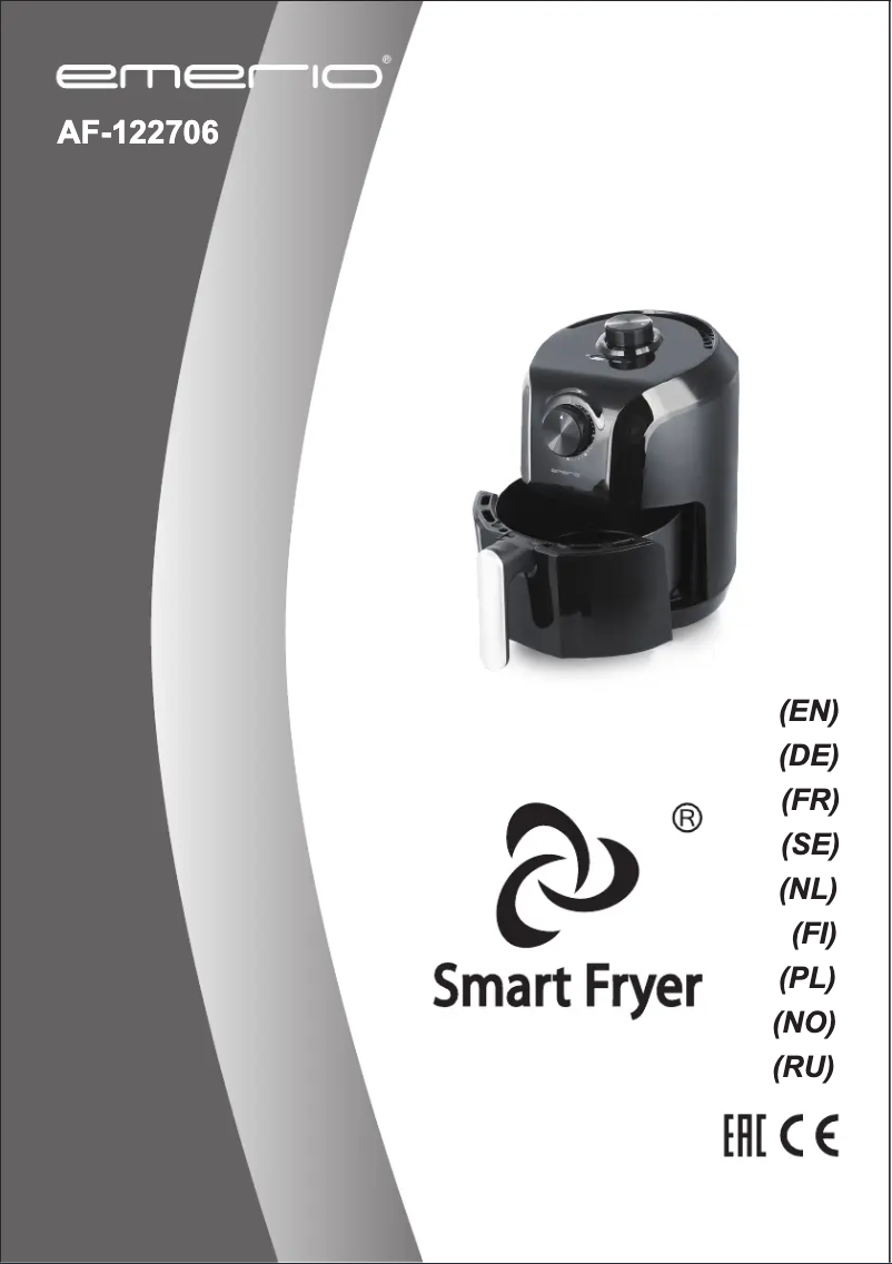 Page 1 de la notice Manuel utilisateur Emerio AF-122706