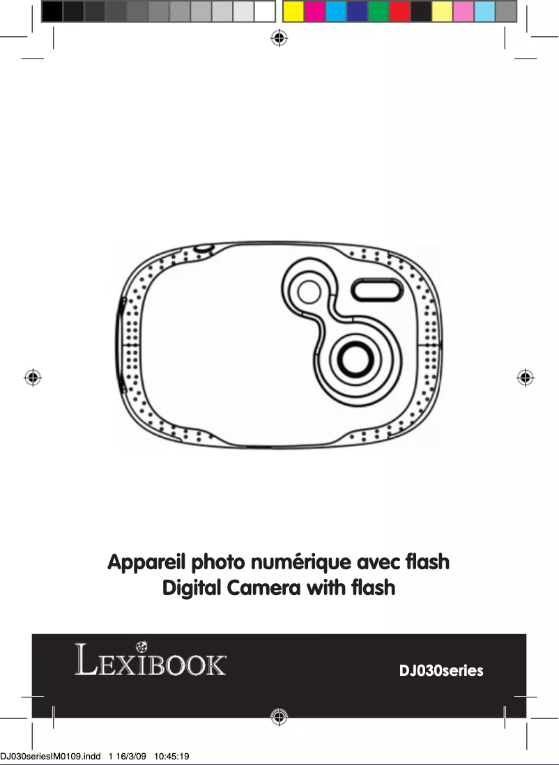 Image de la première page du manuel de l'appareil DJ030BB