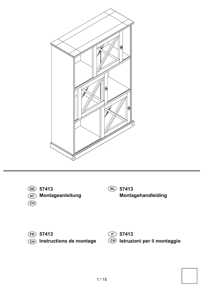 Image de la première page du manuel de l'appareil IAN 57413