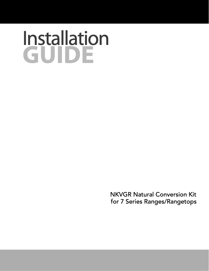 Página 1 del manual Manual de usuario Viking VGR73626BGG