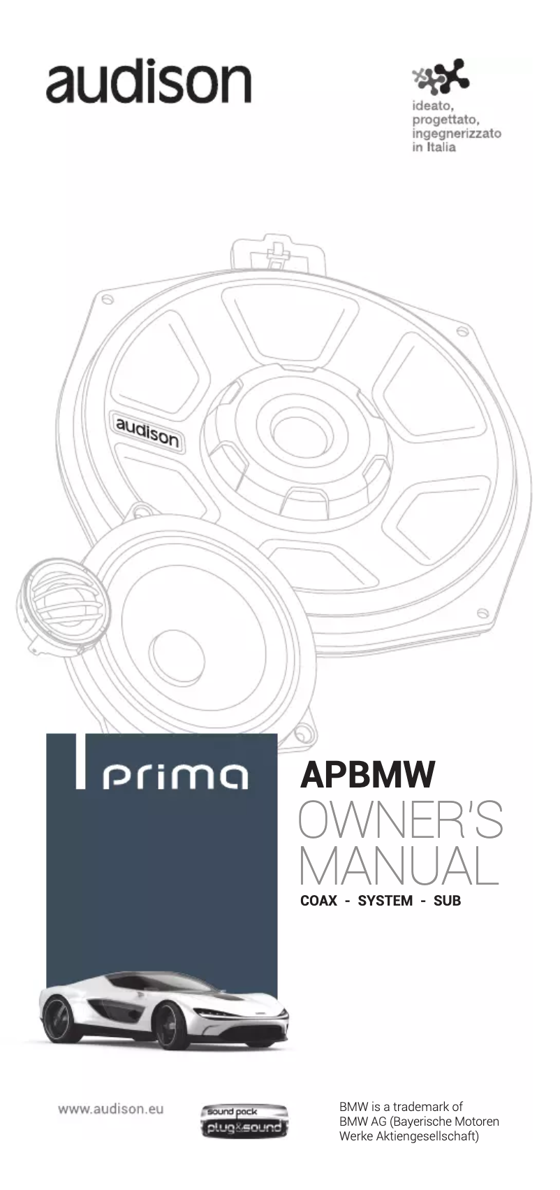 Page n°1 - Fiche technique Audison Prima APBMW X4M