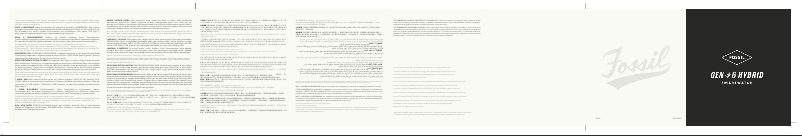 First page image of the manual for Gen 6 Hybrid