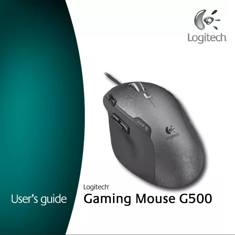 Page 1 de la notice Manuel utilisateur Logitech G500