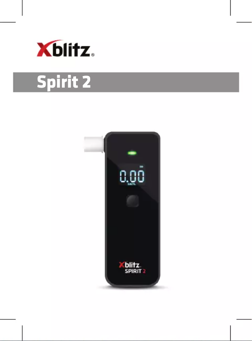 Image de la première page du manuel de l'appareil Spirit 2