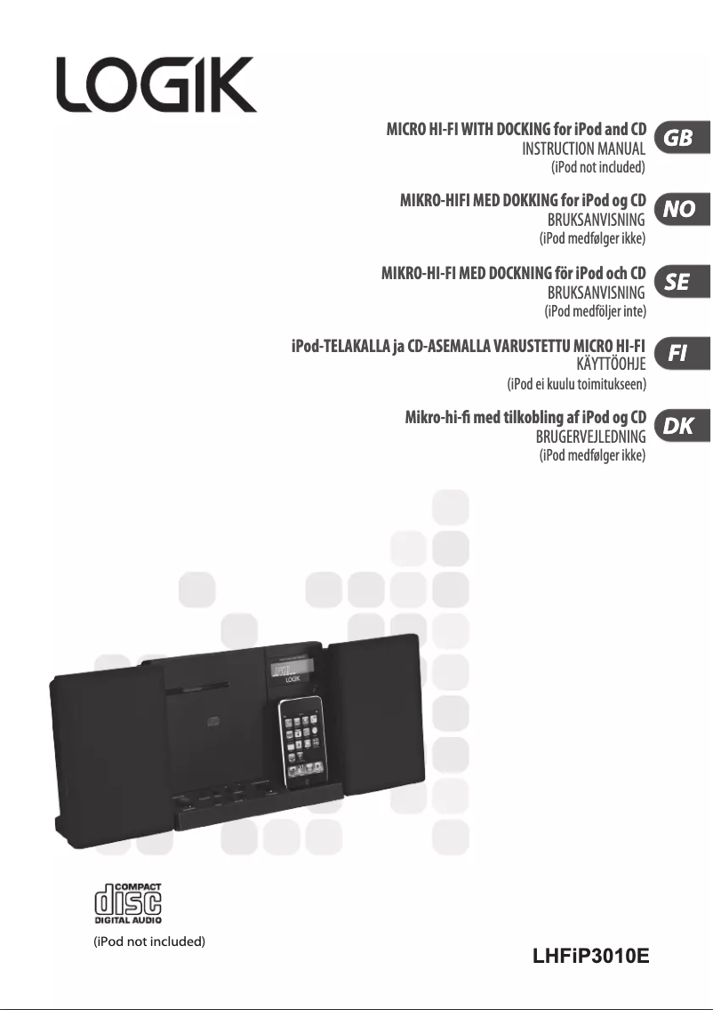 Página 1 del manual Manual de usuario Logik LHFIP3010E