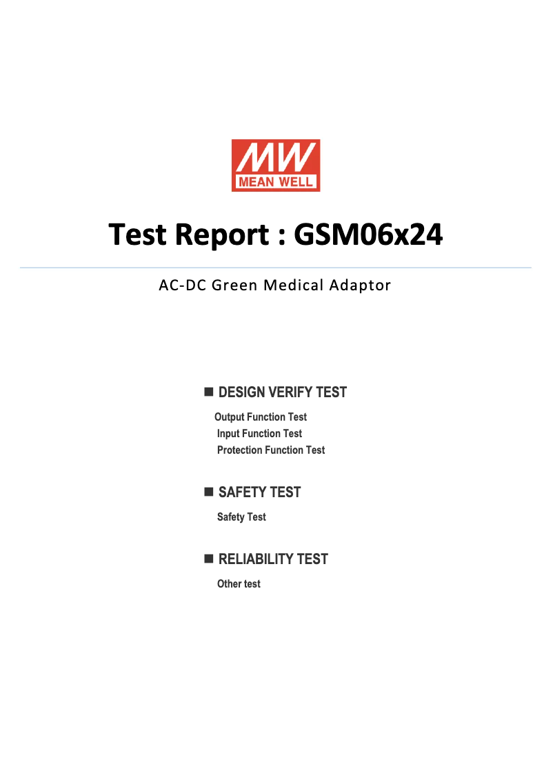 Image de la première page du manuel de l'appareil GSM06E24-P1J