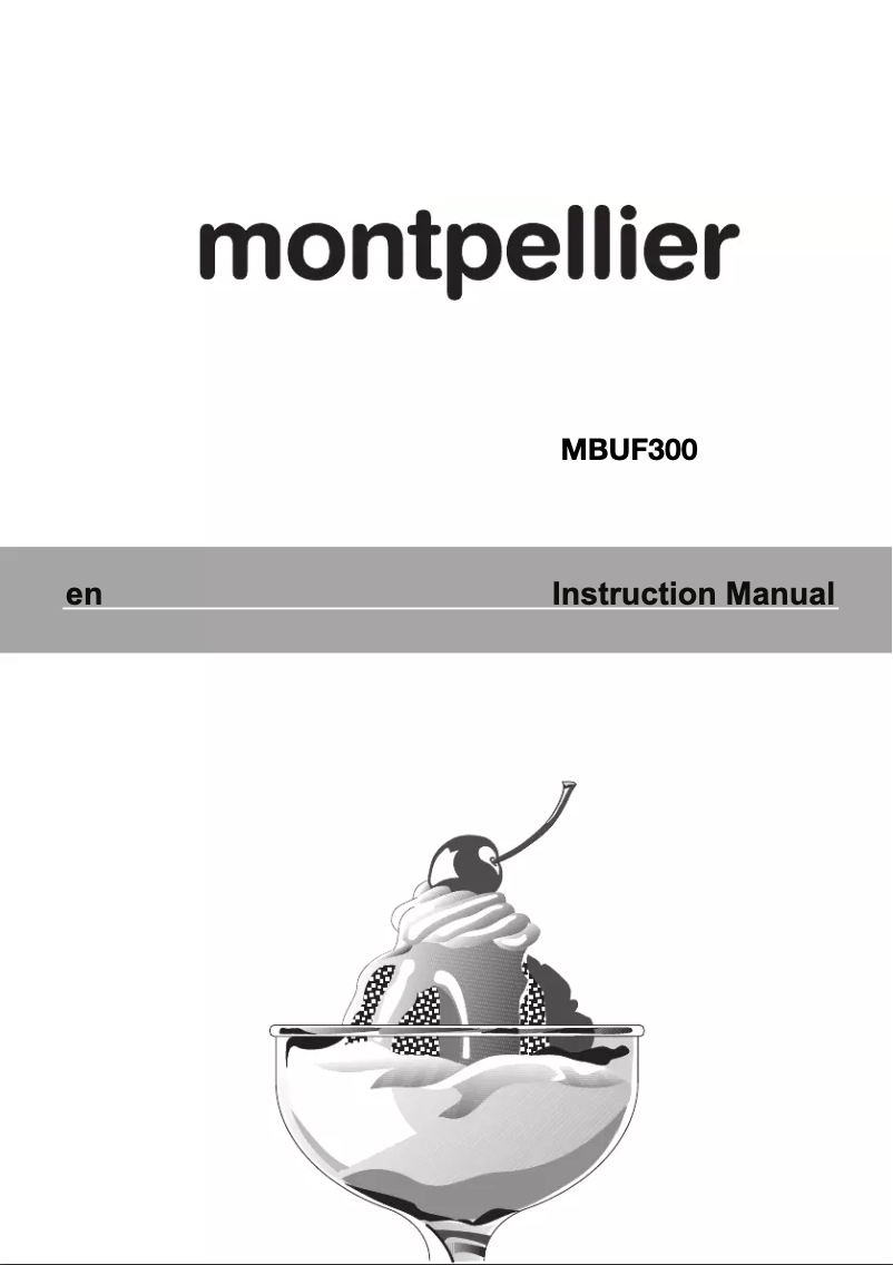 Page n°1 - Manuel utilisateur Montpellier MBUF300