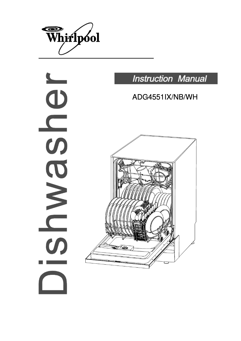 Image de la première page du manuel de l'appareil ADG 4551 NB