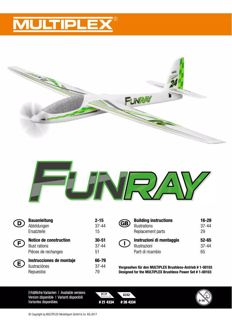 Image de la première page du manuel de l'appareil 214334