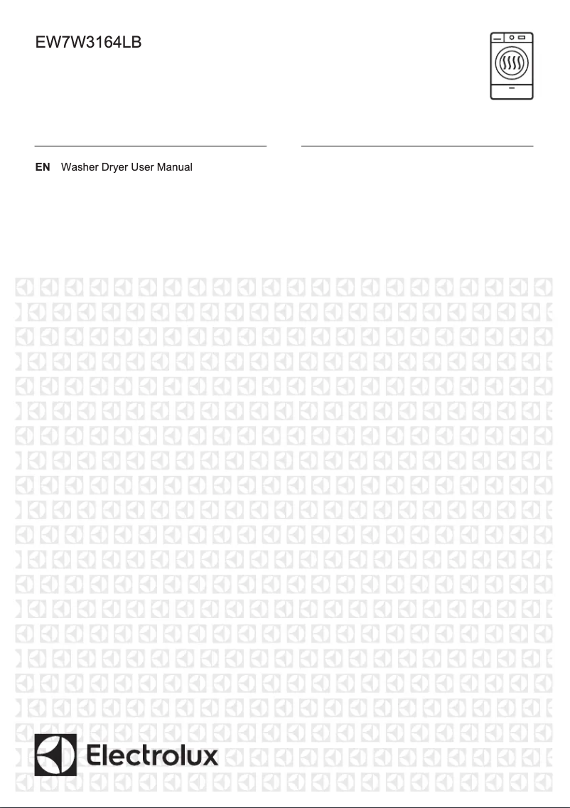 Page n°1 - Manuel utilisateur Electrolux EW7W3164LB