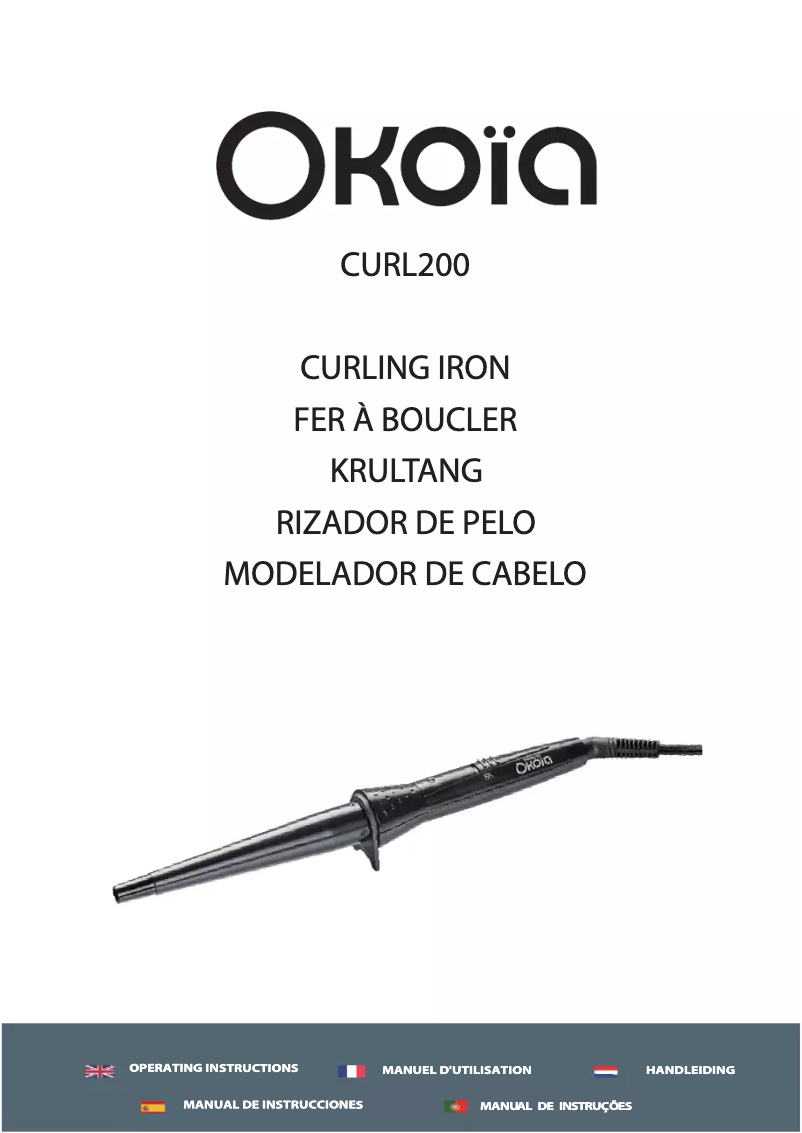 Página 1 del manual Manual de usuario OKOIA CURL200
