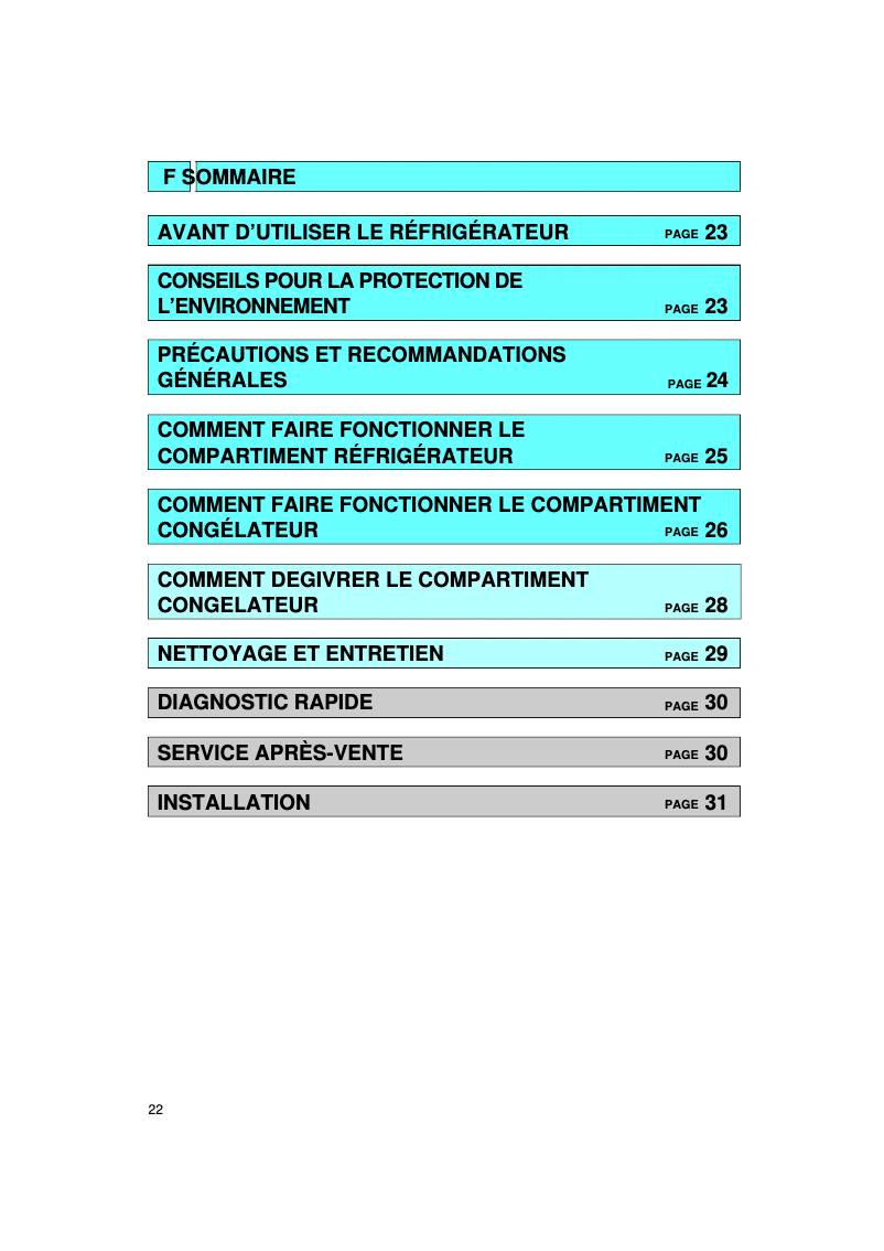 Image de la première page du manuel de l'appareil ARZ 860/H