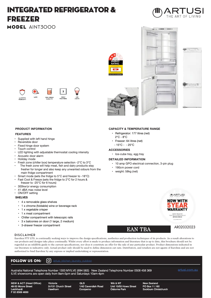 Image de la première page du manuel de l'appareil AINT119