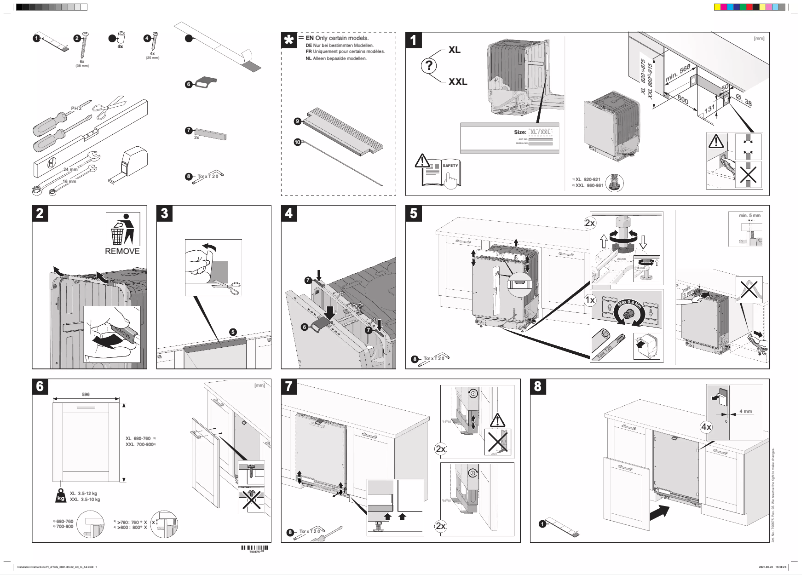 Page 1 de la notice Guide d'installation Pelgrim GVW280L