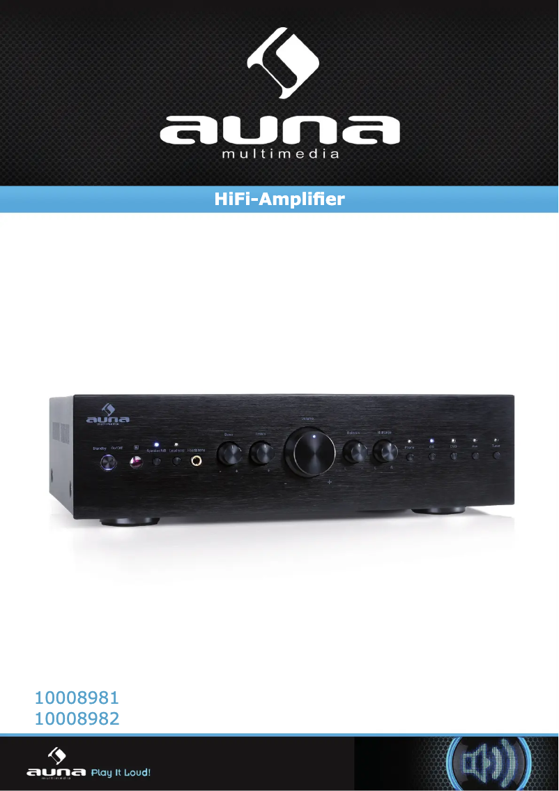 Page n°1 - Manuel utilisateur Auna AV2-CD708