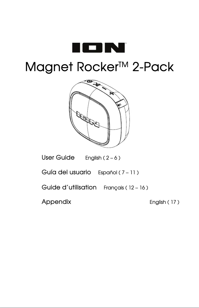 Image de la première page du manuel de l'appareil Magnet Rocker