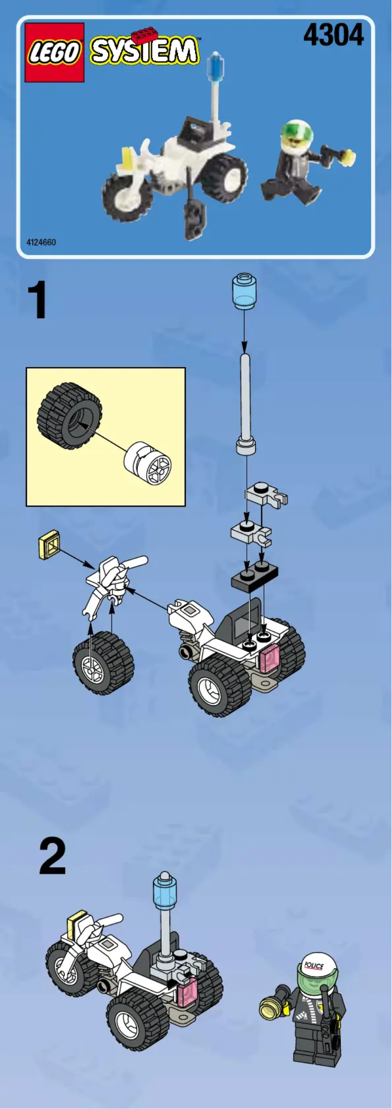 Page n°1 - Manuel utilisateur Lego City 6324