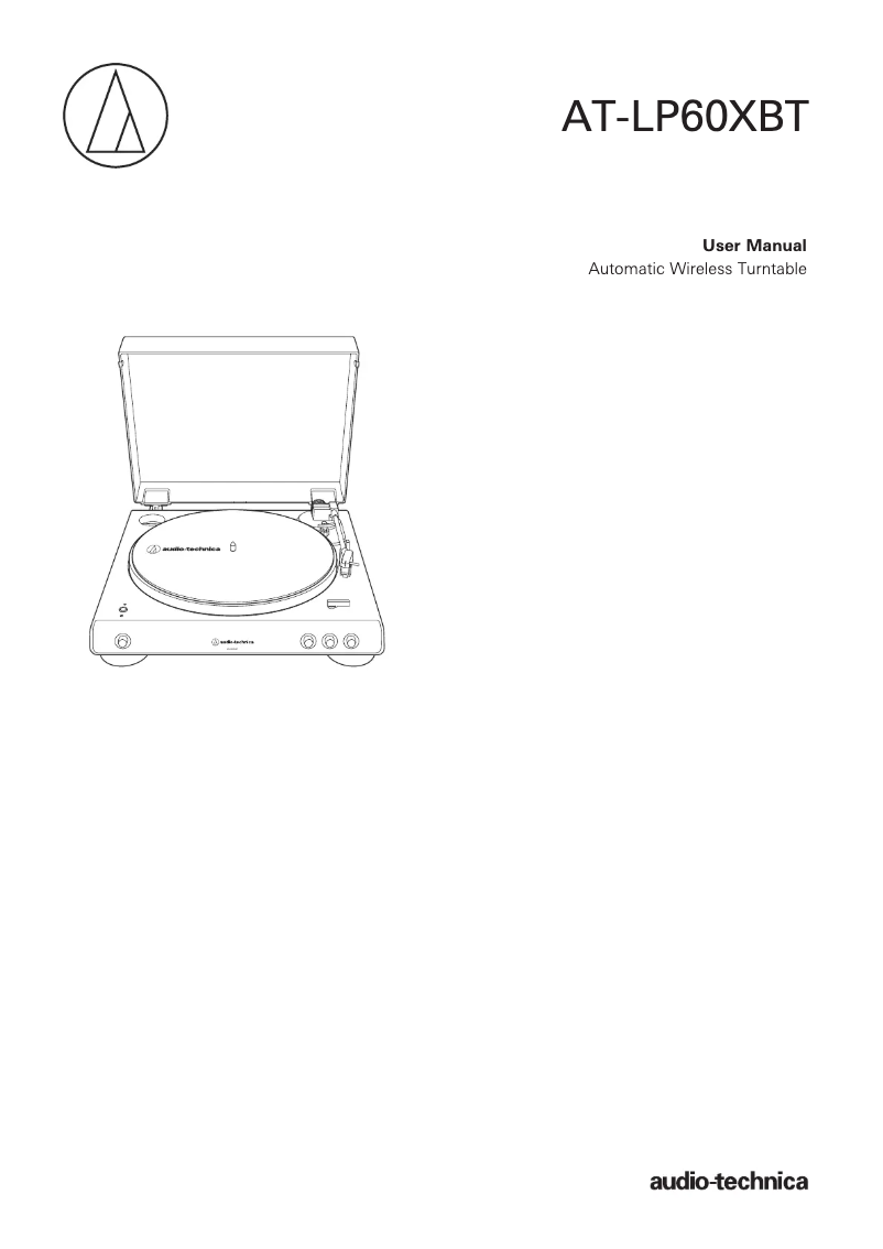 Page n°1 - Manuel utilisateur Audio-Technica ATLP60XSPBT