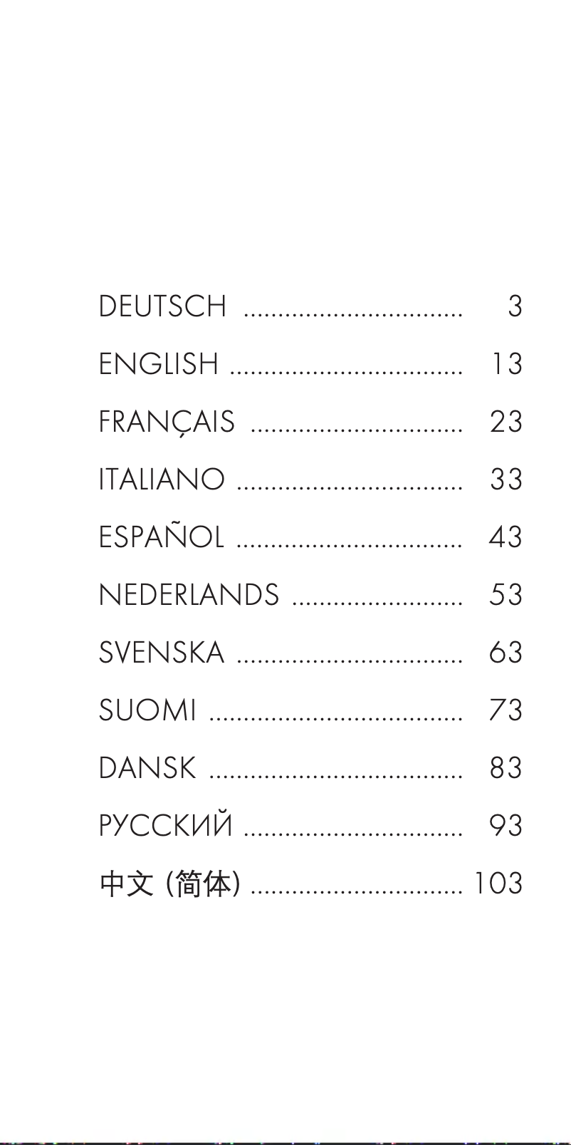 Image de la première page du manuel de l'appareil CL Companion NOMAD 8x30