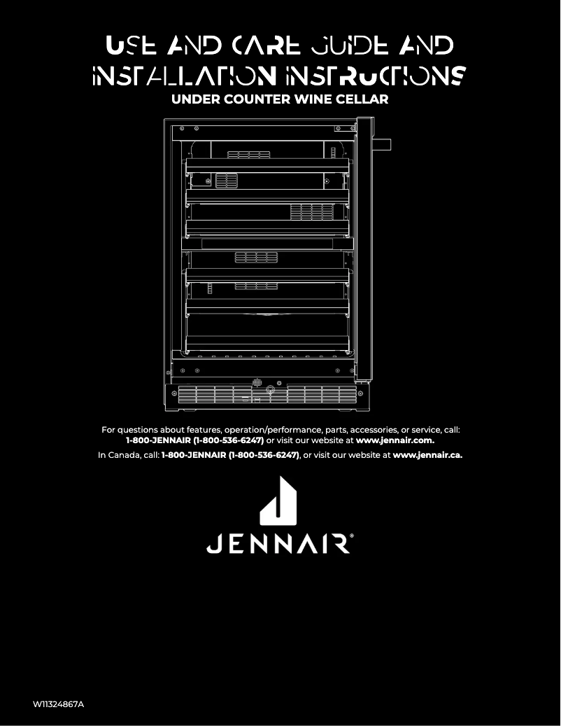 Image de la première page du manuel de l'appareil JUWFR242HX