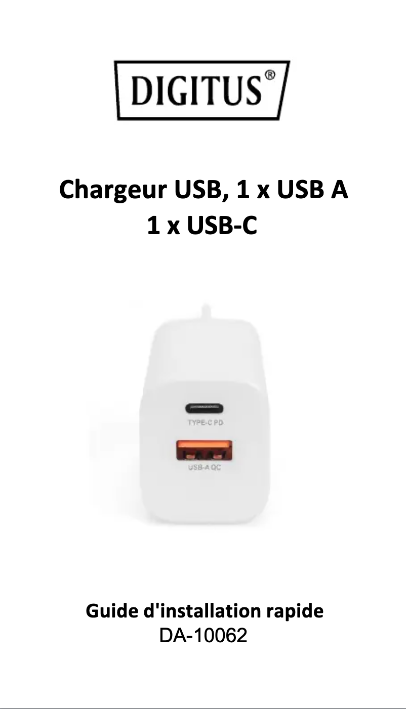 Página 1 del manual Manual de usuario Digitus DA-10062