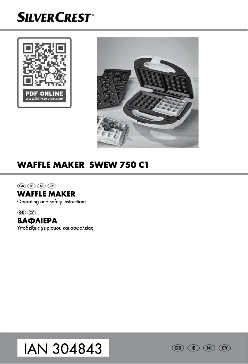 Page n°1 - Manuel utilisateur SilverCrest SWEW 750 C1