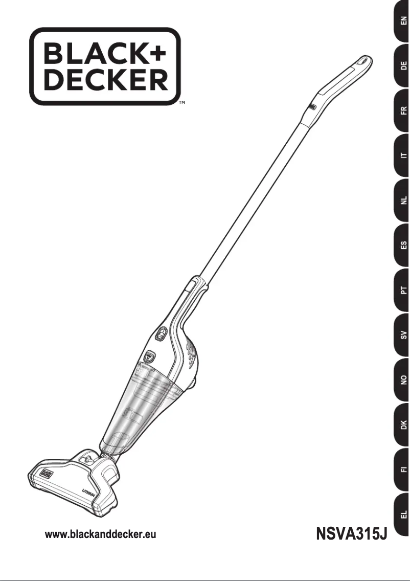 Image de la première page du manuel de l'appareil NSVA315J