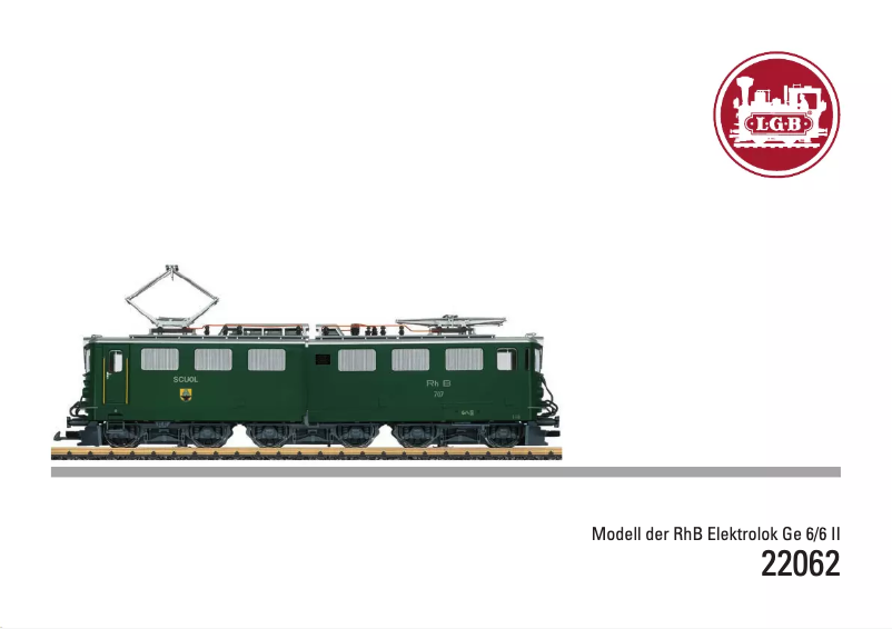 Page n°1 - Manuel utilisateur LGB 22062