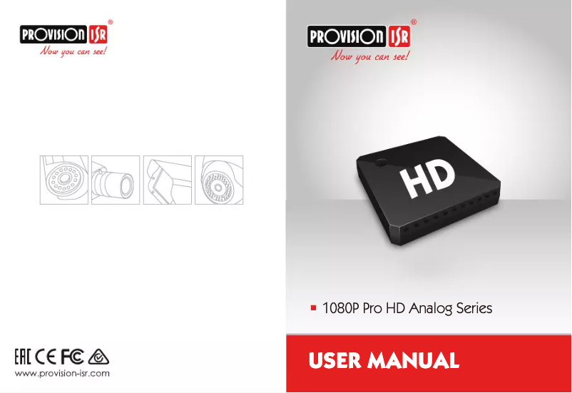 Page 1 de la notice Manuel utilisateur Provision-ISR DI-390AMVF
