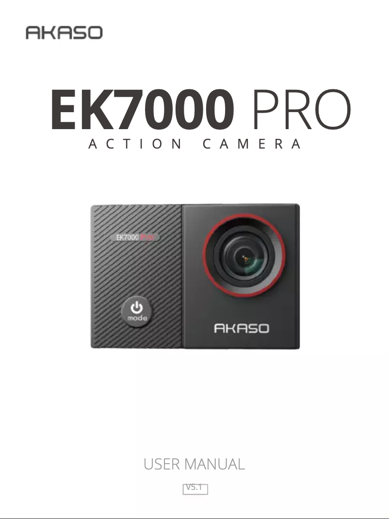 Image de la première page du manuel de l'appareil EK7000 Pro