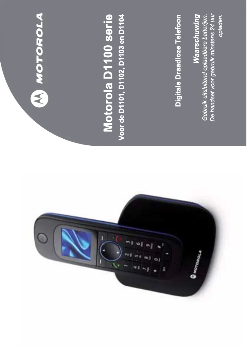 Imagen de la primera página del manual del dispositivo D1100