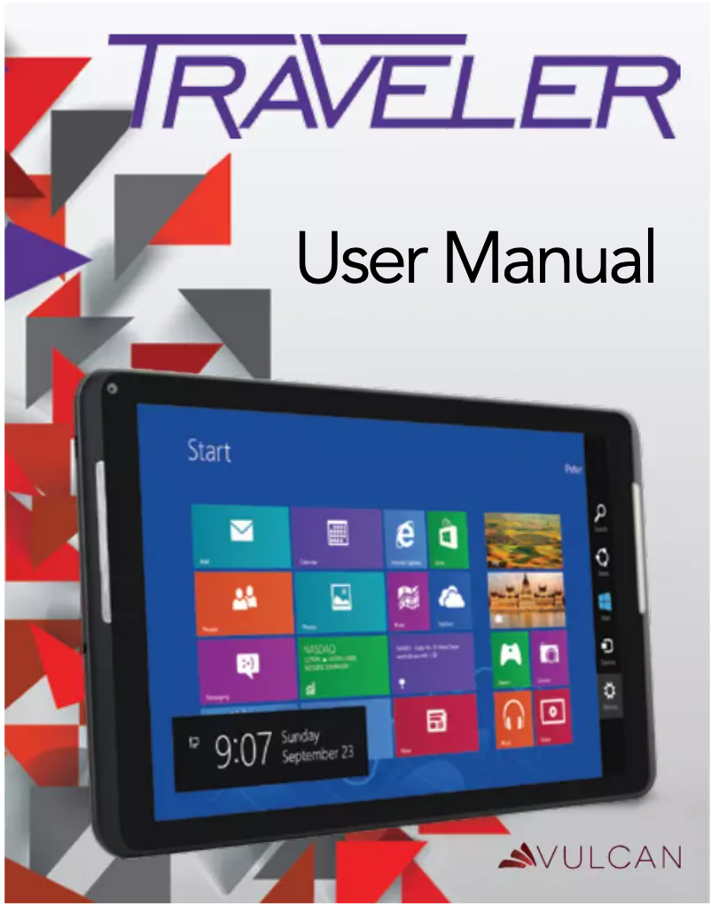 Image de la première page du manuel de l'appareil Traveler VTA1006