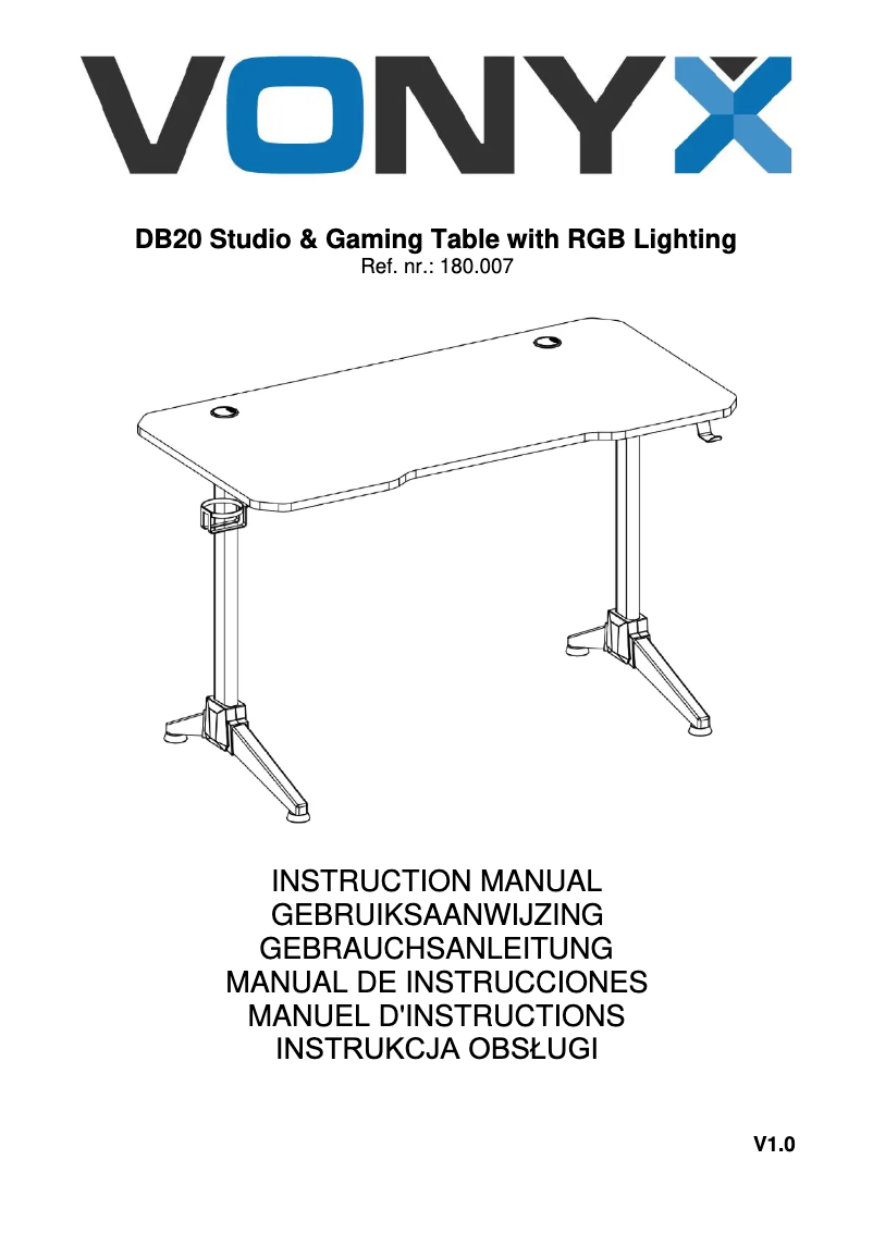 Image de la première page du manuel de l'appareil DB20